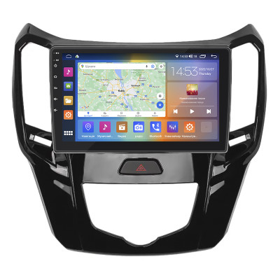 Штатная магнитола Lesko для Great Wall Hover M4  2012-2017 экран 9" 2/32Gb CarPlay 4G Wi-Fi GPS Prime