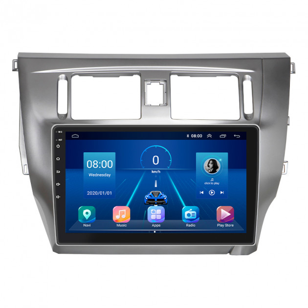 Штатная магнитола Lesko для Great Wall Voleex C30  2010-2014 экран 9" 2/32Gb Wi-Fi GPS Base