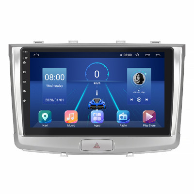 Штатная магнитола Lesko для Haval H6  2014-2020 экран 10" 4/32Gb 4G Wi-Fi GPS Top