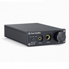 Конвертер звуку SPDIF/Coaxial на RCA/3.5/6.35 Fosi Audio DAC-Q5 black