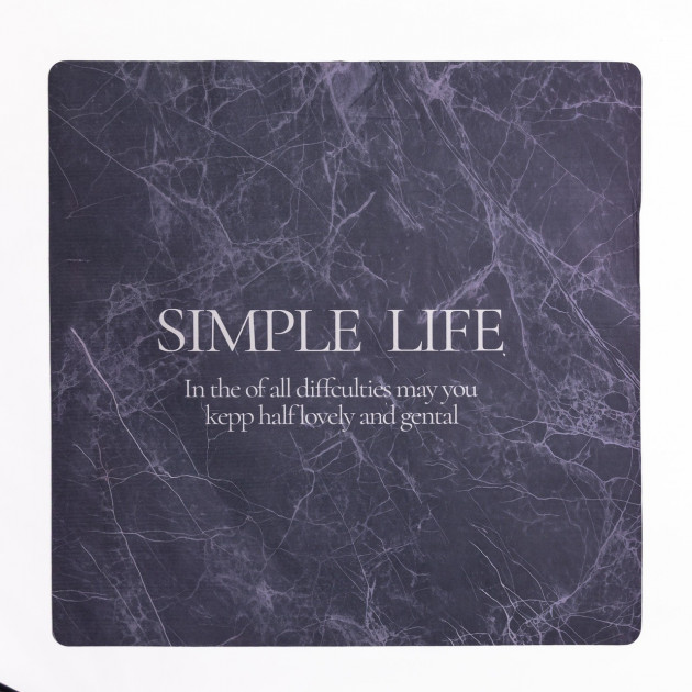 Килимок для ванної кімнати Simple Life 58*58 см діатомітовий HP-42-11
