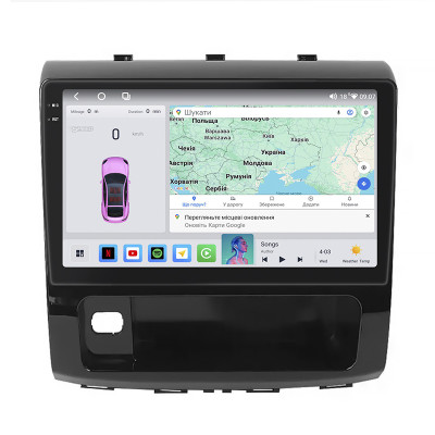 Штатная магнитола Lesko для Haval H9 I Рестайлинг 2017-н.в. экран 10" 4/64 QLED CarPlay 4G Wi-Fi GPS 360 Prime