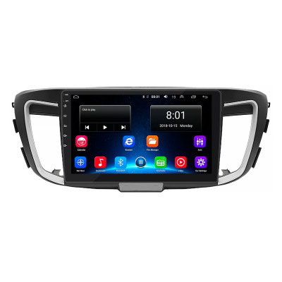 Штатная магнитола Lesko для Honda Accord IX 2012-2015 экран 10" 2/32Gb Wi-Fi GPS Base