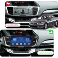 Штатная магнитола Lesko для Honda Accord IX 2012-2015 экран 10" 2/32Gb 4G Wi-Fi GPS Top