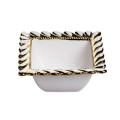 Тарілка глибока порцелянова Tiffany квадратна 15х15х7 см ML2007