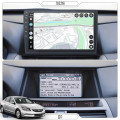 Штатная магнитола Lesko для Honda Accord VIII Рестайлинг 2011-2015 экран 10" 1/16Gb Wi-Fi GPS Base