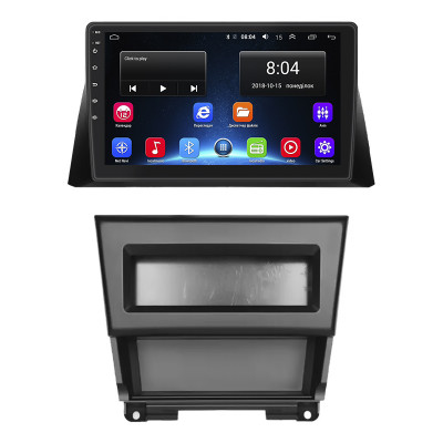 Штатная магнитола Lesko для Honda Accord VIII Рестайлинг 2011-2015 экран 10" 2/32Gb Wi-Fi GPS Base