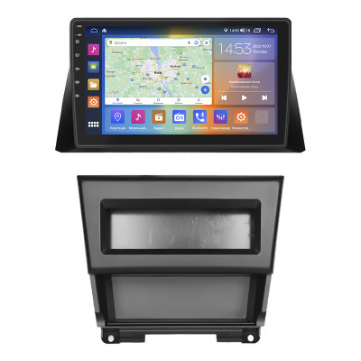 Штатная магнитола Lesko для Honda Accord VIII Рестайлинг 2011-2015 экран 10" 4/64Gb CarPlay 4G Wi-Fi GPS Prime