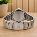 Чоловічий наручний годинник Curren 8425 Silver-Black зі сталевим браслетом та мінеральним склом