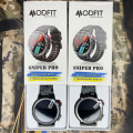 Розумний годинник Modfit Sniper Pro All Black 41 мм (1077-0218) — Чоловічий смарт-годинник з IP68 та Bluetooth 5.1