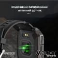 Розумний годинник Modfit Warrior Army Green — чоловічий смарт-годинник з захистом 5 ATM та автономністю до 5 днів