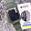 Розумний годинник Modfit Warrior Army Green — чоловічий смарт-годинник з захистом 5 ATM та автономністю до 5 днів
