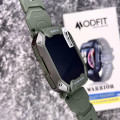 Розумний годинник Modfit Warrior Army Green — чоловічий смарт-годинник з захистом 5 ATM та автономністю до 5 днів