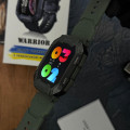 Розумний годинник Modfit Warrior Army Green — чоловічий смарт-годинник з захистом 5 ATM та автономністю до 5 днів