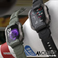Розумний годинник Modfit Warrior Army Green — чоловічий смарт-годинник з захистом 5 ATM та автономністю до 5 днів