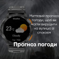 Розумний годинник Modfit Base T2 Gold-Orange зі спортивним ремінцем та AMOLED-дисплеєм