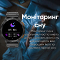Розумний годинник Modfit Base T2 Gold-Orange зі спортивним ремінцем та AMOLED-дисплеєм
