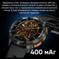 Розумний годинник Modfit Base T2 Gold-Orange зі спортивним ремінцем та AMOLED-дисплеєм
