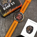 Розумний годинник Modfit Base T2 Gold-Orange зі спортивним ремінцем та AMOLED-дисплеєм