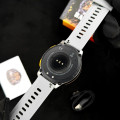 Розумний годинник Modfit Base T2 Silver зі сріблястим корпусом, AMOLED дисплеєм та захистом IP67