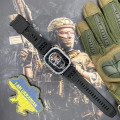 Розумний годинник Modfit Navi Compass Ultra Silver-Black з AMOLED дисплеєм та компасом