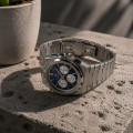 Чоловічий годинник Pagani Design PD-1761 Silver-Black з сапфіровим склом та механізмом SEIKO VK63