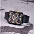 Чоловічий годинник Pagani Design PD-1725 Black-Black з сапфіровим склом та механізмом SEIKO VK64
