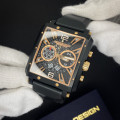 Чоловічий годинник Pagani Design PD-1725 Black-Black з сапфіровим склом та механізмом SEIKO VK64