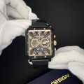 Чоловічий годинник Pagani Design PD-1725 Black-Black з сапфіровим склом та механізмом SEIKO VK64