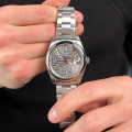 Чоловічий годинник Pagani Design PD-1715 Silver-White з механізмом Seiko NH35 та сапфіровим склом