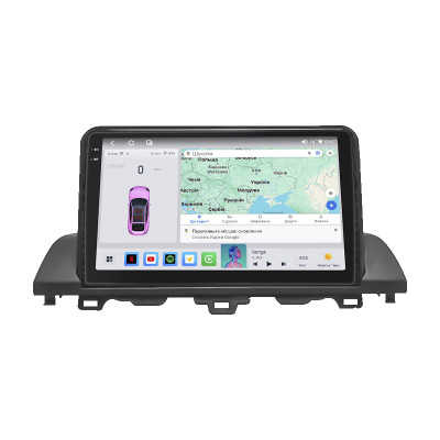 Штатная магнитола Lesko для Honda Accord X 2017-2020 экран 9" 4/64 QLED CarPlay 4G Wi-Fi GPS 360 Prime