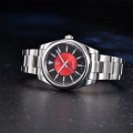 Чоловічий годинник Pagani Design PD-1764 Silver-Red з сапфіровим склом та механізмом SEIKO NH35