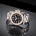 Чоловічий годинник Pagani Design PD-1651 Gold-Black з сапфіровим склом та механізмом SEIKO NH35