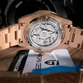Чоловічий годинник Pagani Design PD-1651 Gold-Black з сапфіровим склом та механізмом SEIKO NH35