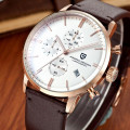 Чоловічий годинник Pagani Design PD-2720 Gold-White-Brown з хронографом SEIKO VK67