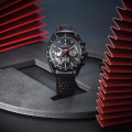 Чоловічий годинник Pagani Design PD-1779 Black-Red з сапфіровим склом та механізмом Seiko VK63