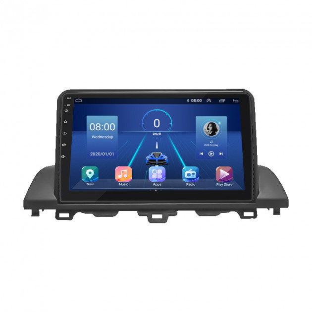 Штатная магнитола Lesko для Honda Accord X Рестайлинг 2020-н.в. экран 9" 4/64Gb 4G Wi-Fi GPS Top