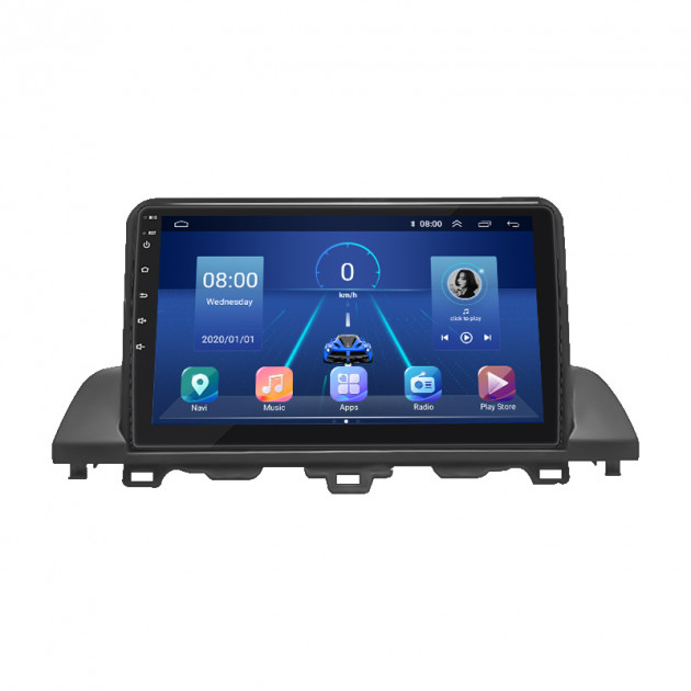 Штатная магнитола Lesko для Honda Accord X Рестайлинг 2020-н.в. экран 9" 6/128Gb 4G Wi-Fi GPS Top