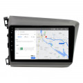 Штатная магнитола Lesko для Honda Civic IX 2011-2015 экран 9" 1/16Gb Wi-Fi GPS Base