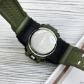 Чоловічий тактичний годинник Skmei 1155B Military Green з підсвічуванням та захистом 5 ATM