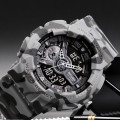 Чоловічий тактичний годинник Skmei 1688CMGY Camo Gray з комбінованим циферблатом та підсвічуванням