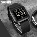 Чоловічий годинник Skmei 1894BKBK All Black тактичний електронний з підсвіткою та захистом 5 ATM