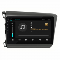 Штатная магнитола Lesko для Honda Civic IX 2011-2015 экран 9" 2/32Gb 4G Wi-Fi GPS Top