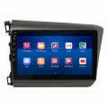 Штатная магнитола Lesko для Honda Civic IX 2011-2015 экран 9" 2/32Gb 4G Wi-Fi GPS Top