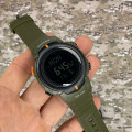 Чоловічий тактичний годинник Skmei 1231AG Military з компасом та вологозахистом 5 ATM