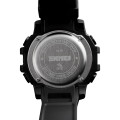 Чоловічий тактичний годинник Skmei 1475BK All Black з електронним циферблатом та захистом 5 ATM