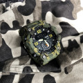Чоловічий тактичний годинник Skmei 1637CMGN Camo Green з комбінованим циферблатом та підсвічуванням