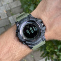 Чоловічий годинник Skmei 1358AG Army Green Smart Watch з компасом та крокоміром