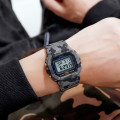 Чоловічий тактичний годинник Skmei 1628CMGY Camo gray з електронним циферблатом та підсвічуванням