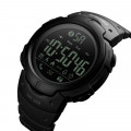 Розумний чоловічий годинник Skmei 1301BK Black з Bluetooth та фітнес-функціями